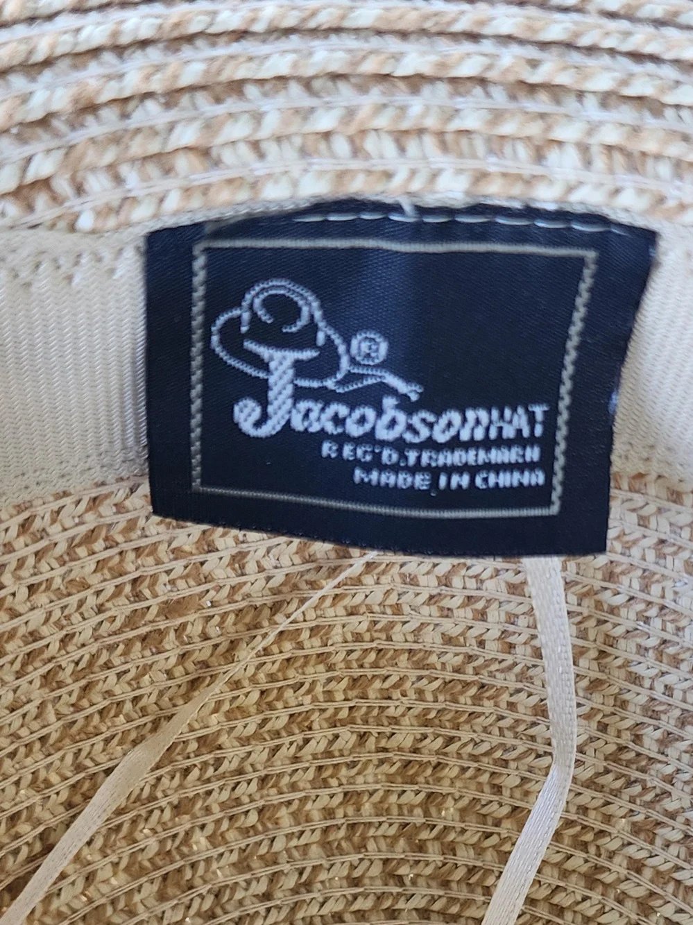 Jacobson Hat natural tan